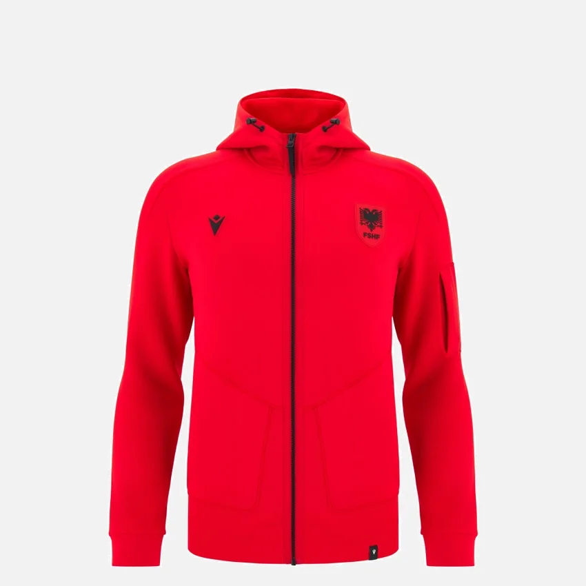 Albania National Team 2026/27 Junior Full Zip Sweatshirt Albania National Team 2026/27 Junior Full Zip Sweatshirt