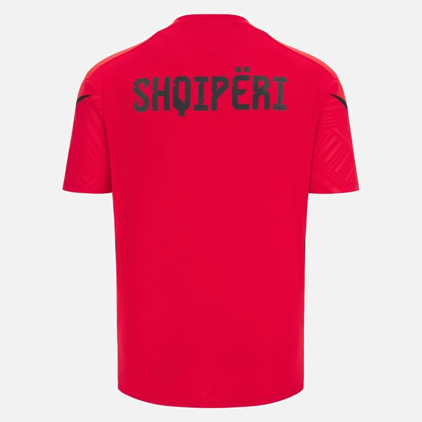 Albania National Team FSHF 2026/27 Adults’ Red Training Shirt Albania National Team FSHF 2026/27 Adults’ Red Training Shirt