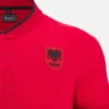 Albania National Team FSHF 2026/27 Adults’ Travel Red Polo Shirt Albania National Team FSHF 2026/27 Adults’ Travel Red Polo Shirt
