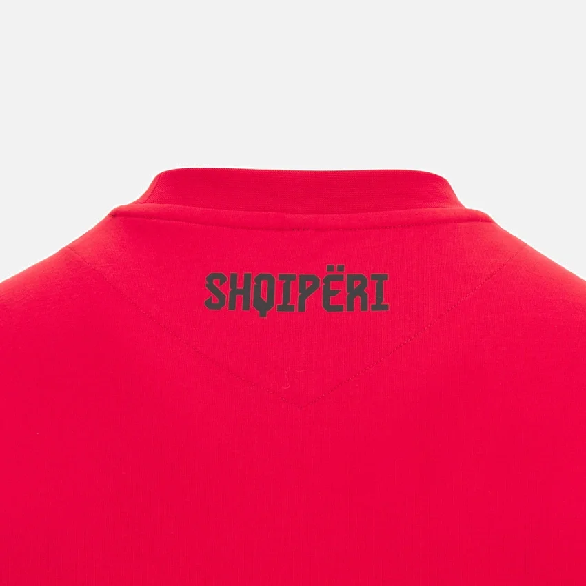Albania National Team FSHF 2026/27 Junior Sports Red T-Shirt Athleisure Albania National Team FSHF 2026/27 Junior Sports Red T-Shirt Athleisure