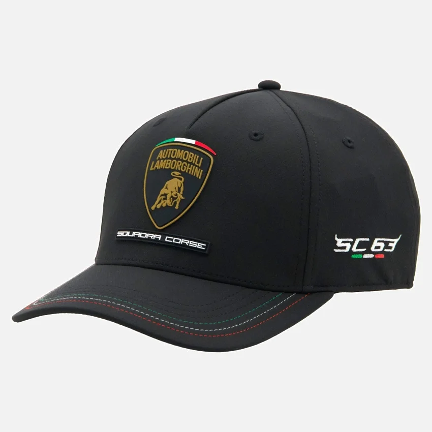 Automobili Lamborghini Squadra Corse Adults’ Baseball Cap Automobili Lamborghini Squadra Corse Adults’ Baseball Cap