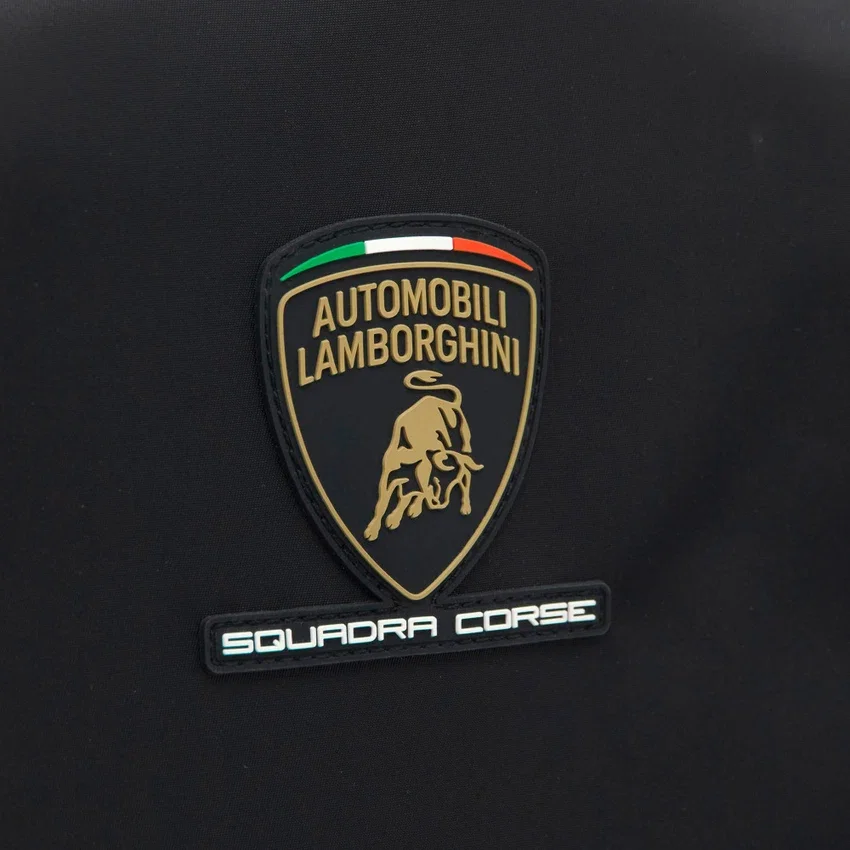 Automobili Lamborghini Squadra Corse Black Backpack Automobili Lamborghini Squadra Corse Black Backpack