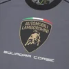 Automobili Lamborghini Squadra Corse Kid’s Grey Sports T-Shirt Automobili Lamborghini Squadra Corse Kid’s Grey Sports T-Shirt