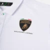 Automobili Lamborghini Squadra Corse Kid’s White Polo Shirt
