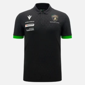 automobili lamborghini squadra corse men s black polo shirt 1 3 280x280 - Automobili Lamborghini Squadra Corse Men's Black Polo Shirt