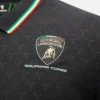 Automobili Lamborghini Squadra Corse Men’s Black Polo Shirt