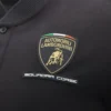 Automobili Lamborghini Squadra Corse Men’s Black Polo Shirt