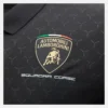 Automobili Lamborghini Squadra Corse Men’s Black Polo Shirt Automobili Lamborghini Squadra Corse Men’s Black Polo Shirt
