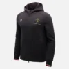 Automobili Lamborghini Squadra Corse Men’s Black Tricolor Full-Zip Sweatshirt