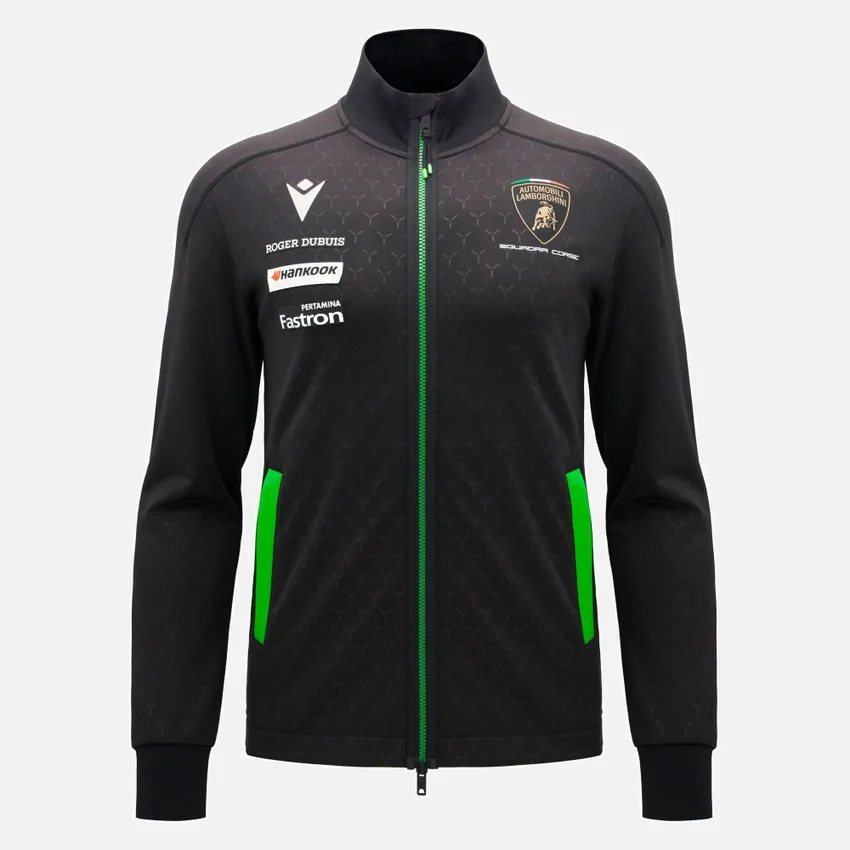 Automobili Lamborghini Squadra Corse Men’s Full-Zip Sweatshirt Automobili Lamborghini Squadra Corse Men’s Full-Zip Sweatshirt