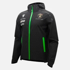 Automobili Lamborghini Squadra Corse Men’s Rainjacket Jacket Automobili Lamborghini Squadra Corse Men’s Rainjacket Jacket