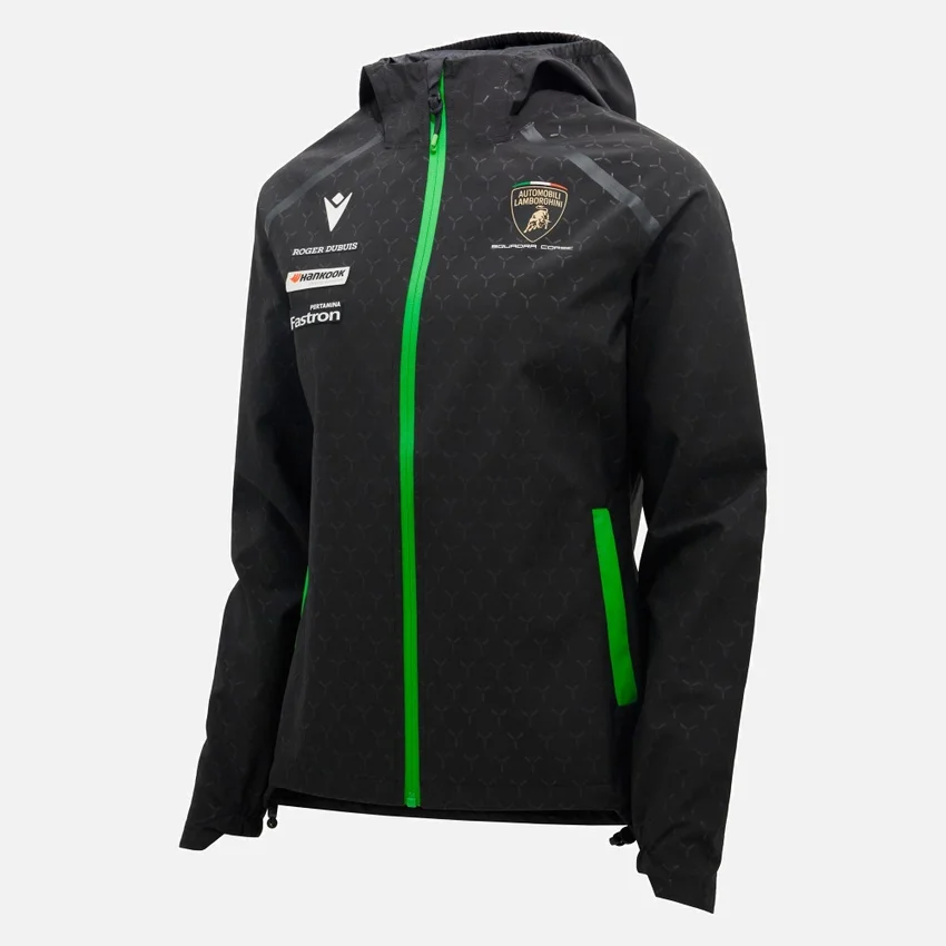 Automobili Lamborghini Squadra Corse Women’s Rainjacket Jacket Automobili Lamborghini Squadra Corse Women’s Rainjacket Jacket