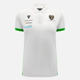 Automobili Lamborghini Squadra Corse Women’s White Polo Shirt