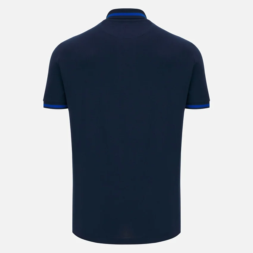 Auxerre 2025/26 Athleisure Adults’ Navy Travel Polo Shirt Auxerre 2025/26 Athleisure Adults’ Navy Travel Polo Shirt