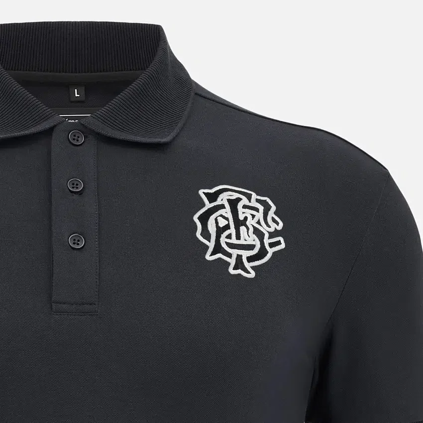Barbarians 2025/26 Black Travel Polo Barbarians 2025/26 Black Travel Polo