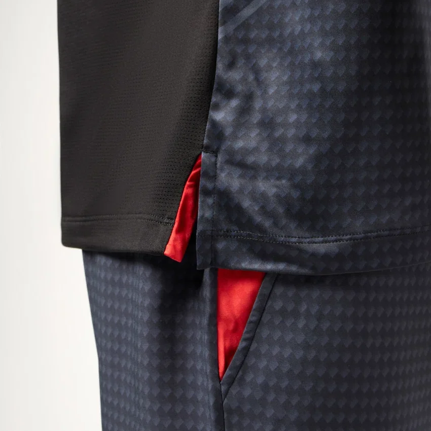 Black Padel Shirt Macron X Ducati Black Padel Shirt Macron X Ducati