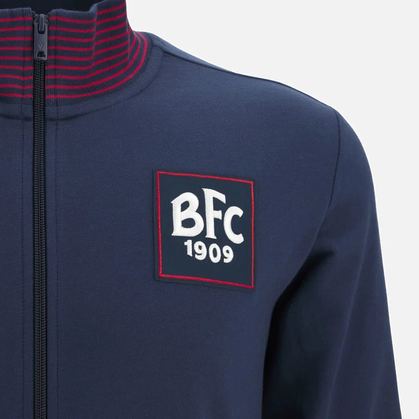 Bologna FC 1909 2025/26 Adults’ Fan Line Full Zip Sweatshirt Bologna FC 1909 2025/26 Adults’ Fan Line Full Zip Sweatshirt