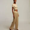 Emily Lycra cropped top Emily Lycra cropped top