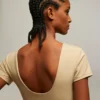 Emily Lycra cropped top Emily Lycra cropped top