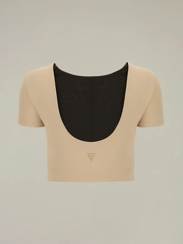Emily Lycra cropped top Emily Lycra cropped top