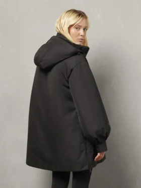 Essy Padded long rain jacket