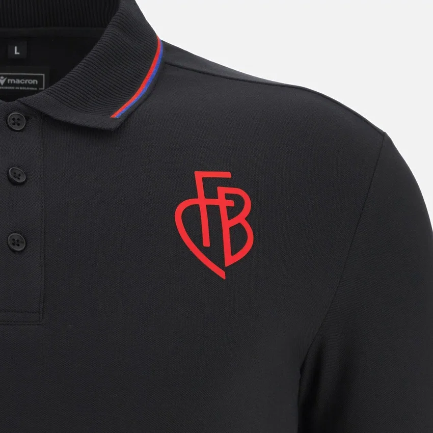 FC Basel 2025/26 Athleisure Adults’ Cotton Polo FC Basel 2025/26 Athleisure Adults’ Cotton Polo