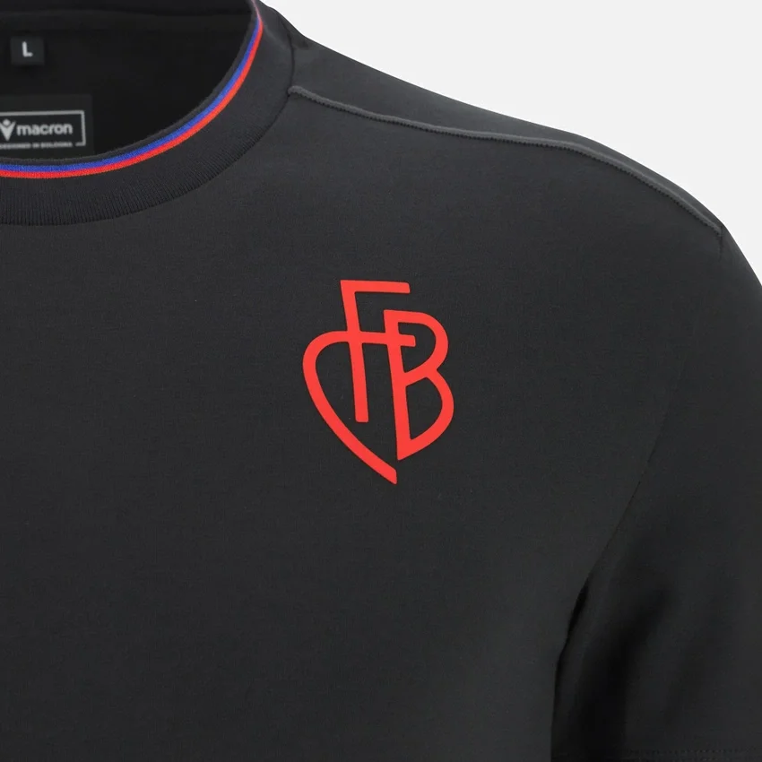 FC Basel 2025/26 Athleisure Adults’ Cotton T-Shirt FC Basel 2025/26 Athleisure Adults’ Cotton T-Shirt