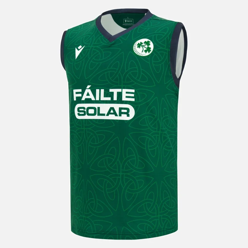 Ireland Cricket Team 2026/28 ODI sleeveless hoodie Ireland Cricket Team 2026/28 ODI sleeveless hoodie