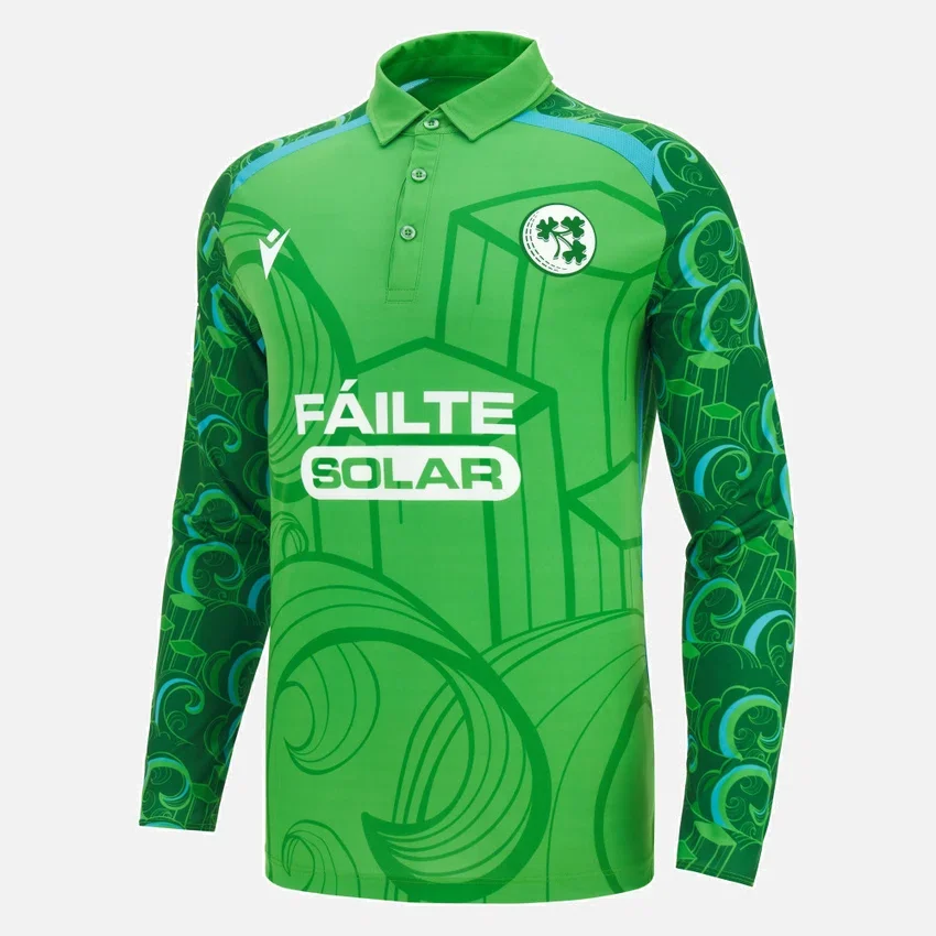 Ireland Cricket Team 2026/28 T-20 Long-Sleeve Match Shirt Ireland Cricket Team 2026/28 T-20 Long-Sleeve Match Shirt