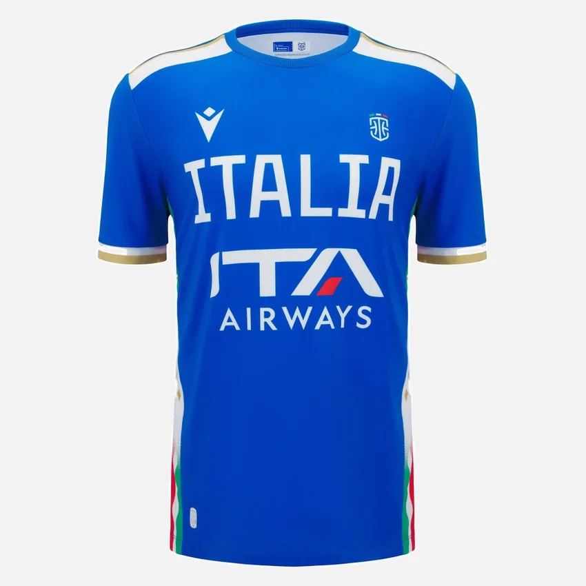 Italbasket 2025/26 adults’ shooting shirt Italbasket 2025/26 adults’ shooting shirt