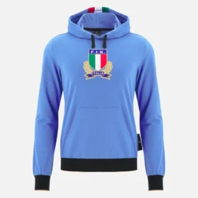 Italia Rugby 2025/26 Adults’ Fan Line Full Zip Sweatshirt