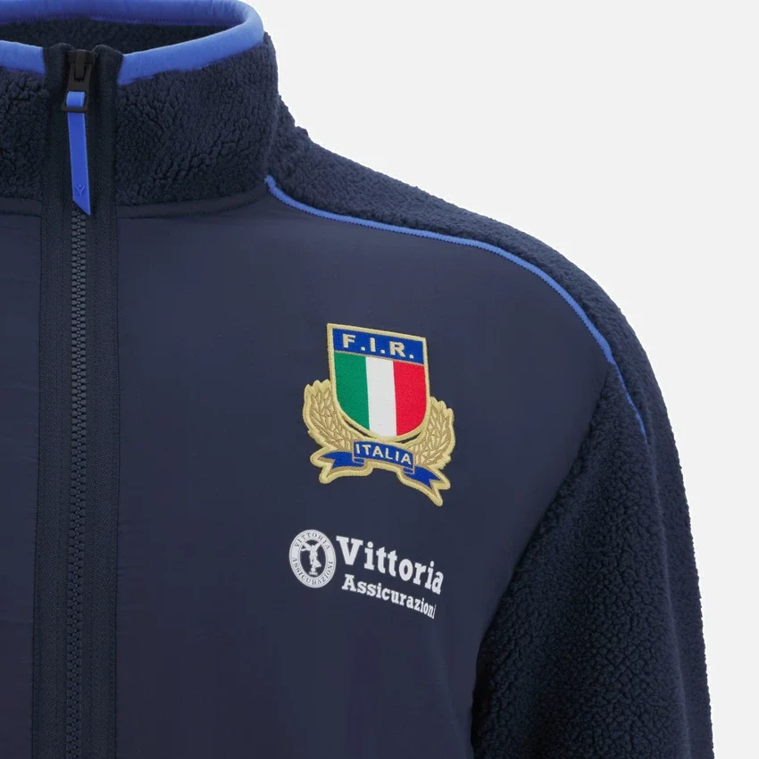 Italia Rugby 2025/26 Athleisure Adults’ Teddy Jacket Italia Rugby 2025/26 Athleisure Adults’ Teddy Jacket