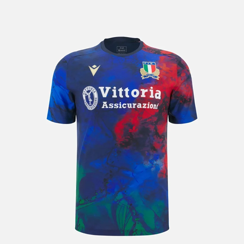 Italia Rugby 2025/26 Niño Training Shirt Italia Rugby 2025/26 Niño Training Shirt