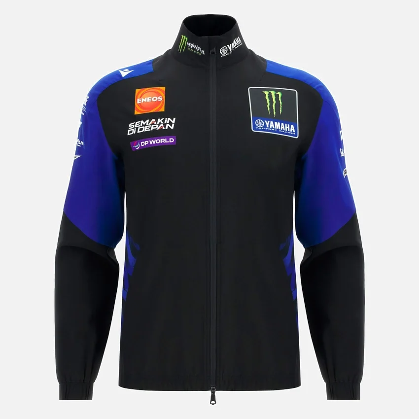 Monster Energy Yamaha MotoGP 2026 Man Team Replica Full Zip Sweatshirt Monster Energy Yamaha MotoGP 2026 Man Team Replica Full Zip Sweatshirt