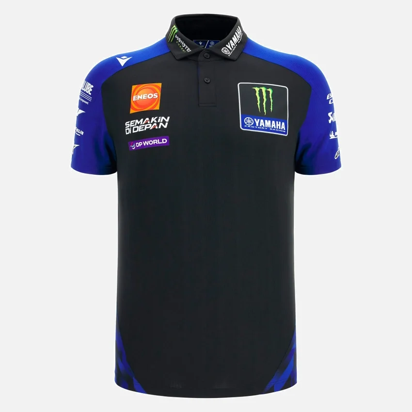 Monster Energy Yamaha MotoGP 2026 Man Team Replica Polo Shirt Monster Energy Yamaha MotoGP 2026 Man Team Replica Polo Shirt