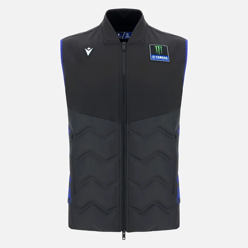 Monster Energy Yamaha MotoGP 2026 Man Travel Replica Gilet Monster Energy Yamaha MotoGP 2026 Man Travel Replica Gilet