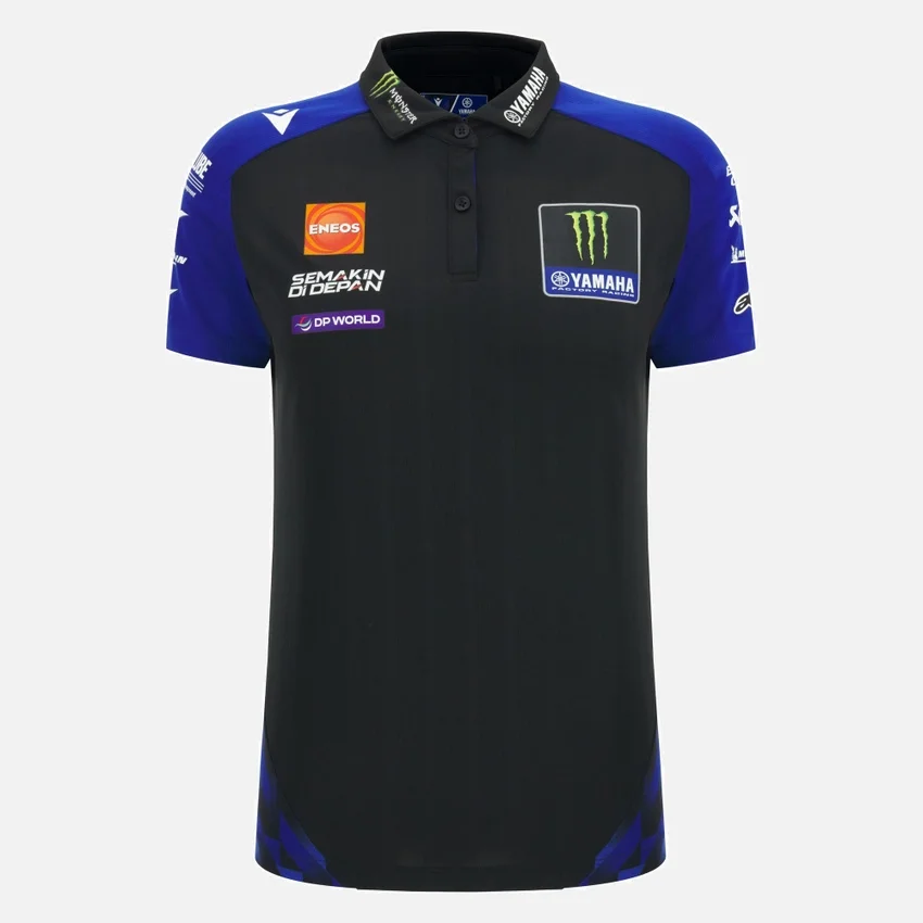 Monster Energy Yamaha MotoGP 2026 Woman Team Replica Polo Shirt Monster Energy Yamaha MotoGP 2026 Woman Team Replica Polo Shirt