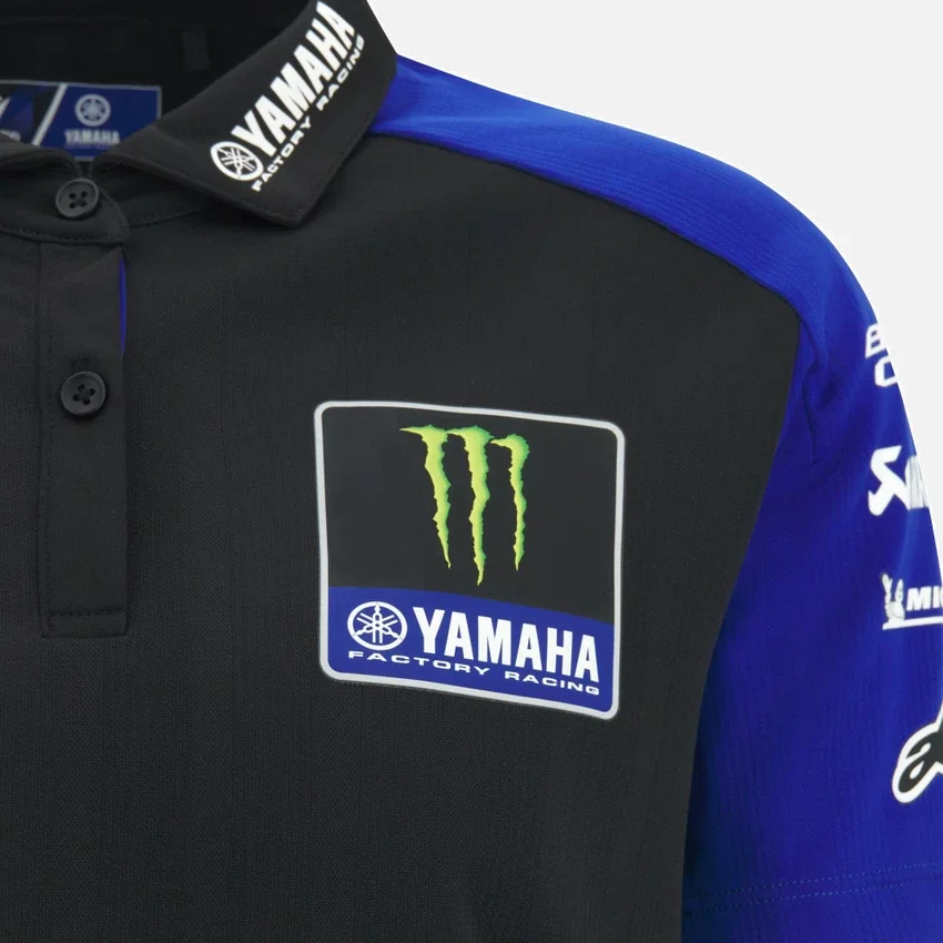 Monster Energy Yamaha MotoGP 2026 Woman Team Replica Polo Shirt Monster Energy Yamaha MotoGP 2026 Woman Team Replica Polo Shirt