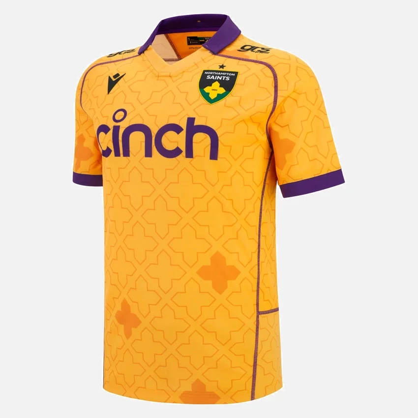 Northampton Saints 2025/26 Adults’ Away Poly Replica Shirt Northampton Saints 2025/26 Adults’ Away Poly Replica Shirt