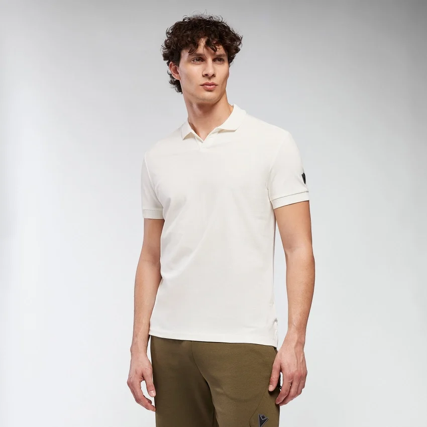 Radiant Polo Shirt With French Collar Radiant Polo Shirt With French Collar
