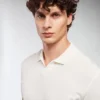 Radiant Polo Shirt With French Collar Radiant Polo Shirt With French Collar