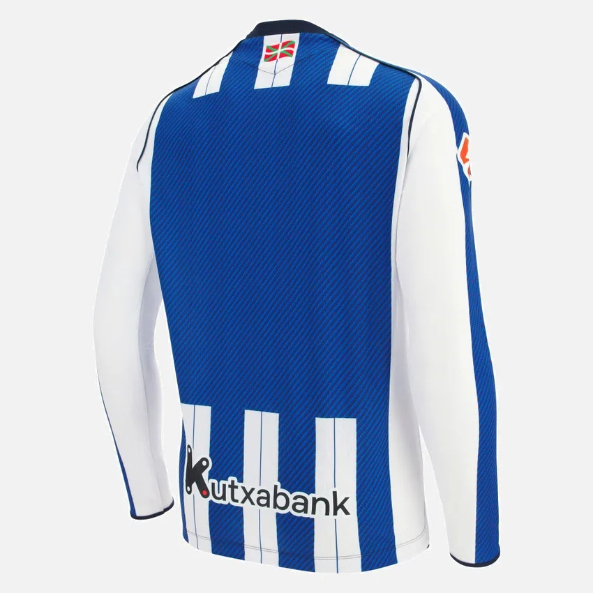 Real Sociedad 2025/26 Adults’ Slong Sleeve Home Match Jersey Real Sociedad 2025/26 Adults’ Slong Sleeve Home Match Jersey