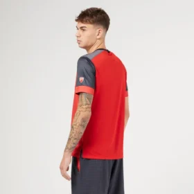 Red Padel Shirt Macron X Ducati