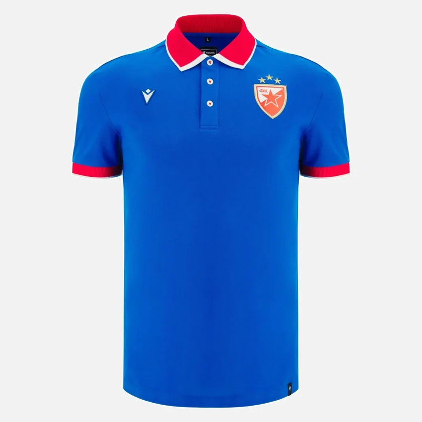 Red Star Belgrade 2025/26 Adults’ Cotton Polo Red Star Belgrade 2025/26 Adults’ Cotton Polo