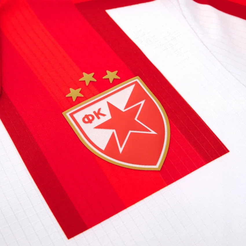 Red Star Belgrade 2025/26 Junior Home Match Jersey Red Star Belgrade 2025/26 Junior Home Match Jersey