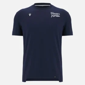 Sale Sharks 2025/26 Navy Cotton Tee
