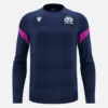 Scottish Rugby 2025/26 Long Sleeve Training Tee Scottish Rugby 2025/26 Long Sleeve Training Tee
