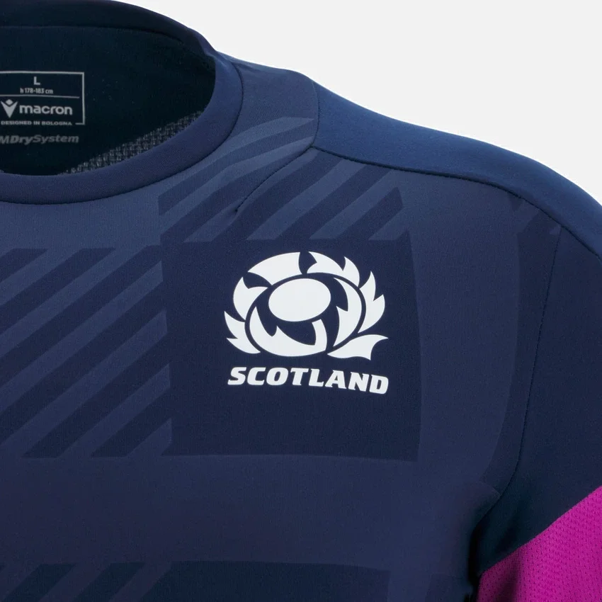 Scottish Rugby 2025/26 Long Sleeve Training Tee Scottish Rugby 2025/26 Long Sleeve Training Tee
