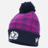 Scottish Rugby 2025/26 Navy And Purple Pom Pom Beanie Scottish Rugby 2025/26 Navy And Purple Pom Pom Beanie