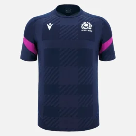 Scottish Rugby 2025/26 Navy Training Tee Scottish Rugby 2025/26 Navy Training Tee